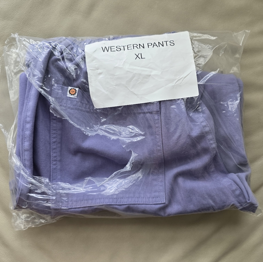 Big Bud Press Western Pants in Faded Grape, size XL